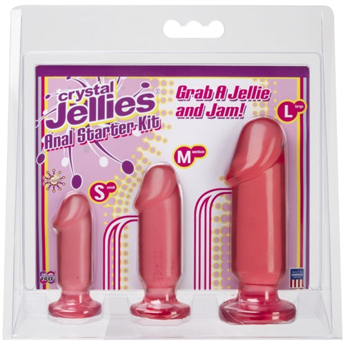 Crystal Jellies Anal Starter Kit by Doc Johnson from LoveMart Co.