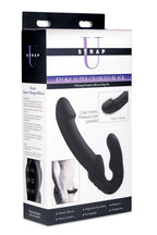 Evoke Rechargeable Vibrating Silicone Strapless Strap on by XR Brands from LoveMart Co.