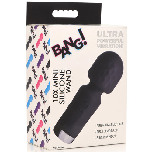 10x Mini Silicone Wand by XR Brands from LoveMart Co.