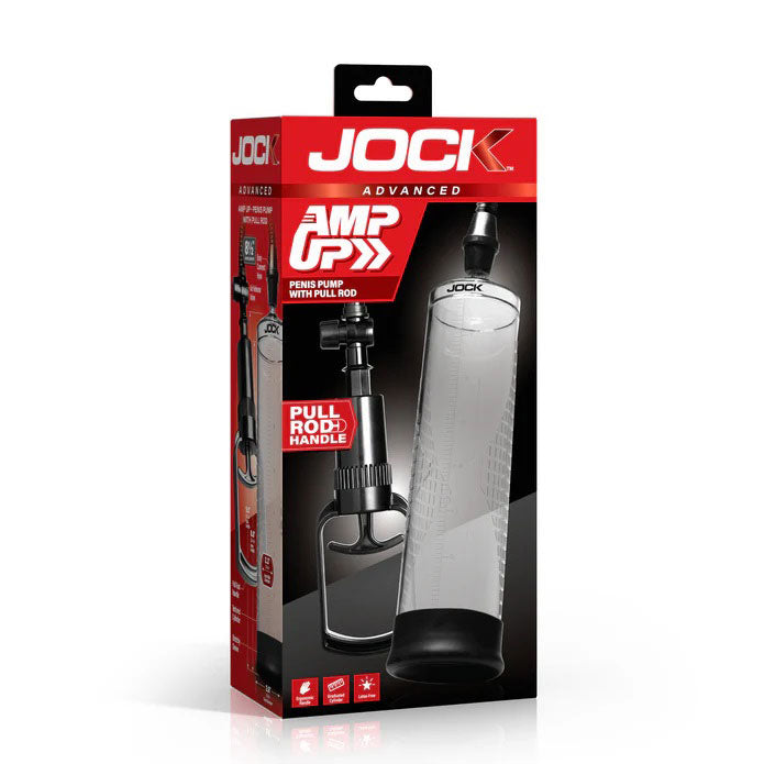 Amp Up Penis Pump With Pull Rod by Curve Toys from LoveMart Co.