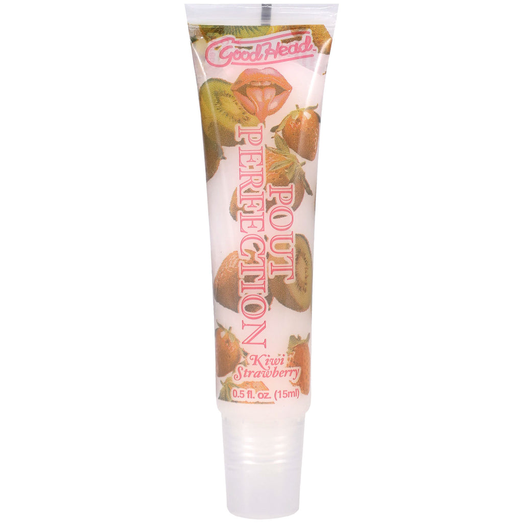Goodhead - Pout Perfection - Lip Balm - Kiwi Strawberry - 0.50oz by Doc Johnson from LoveMart Co.