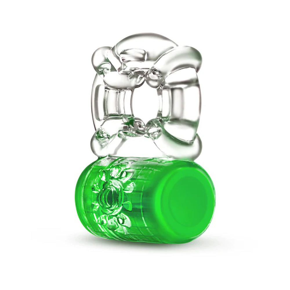 Play With Me Pleaser Rechargeable C-Ring Neon by Blush from LoveMart Co.