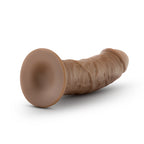 Au Naturel - 8 Inch Dildo With Suction Cup - Mocha by Blush from LoveMart Co.