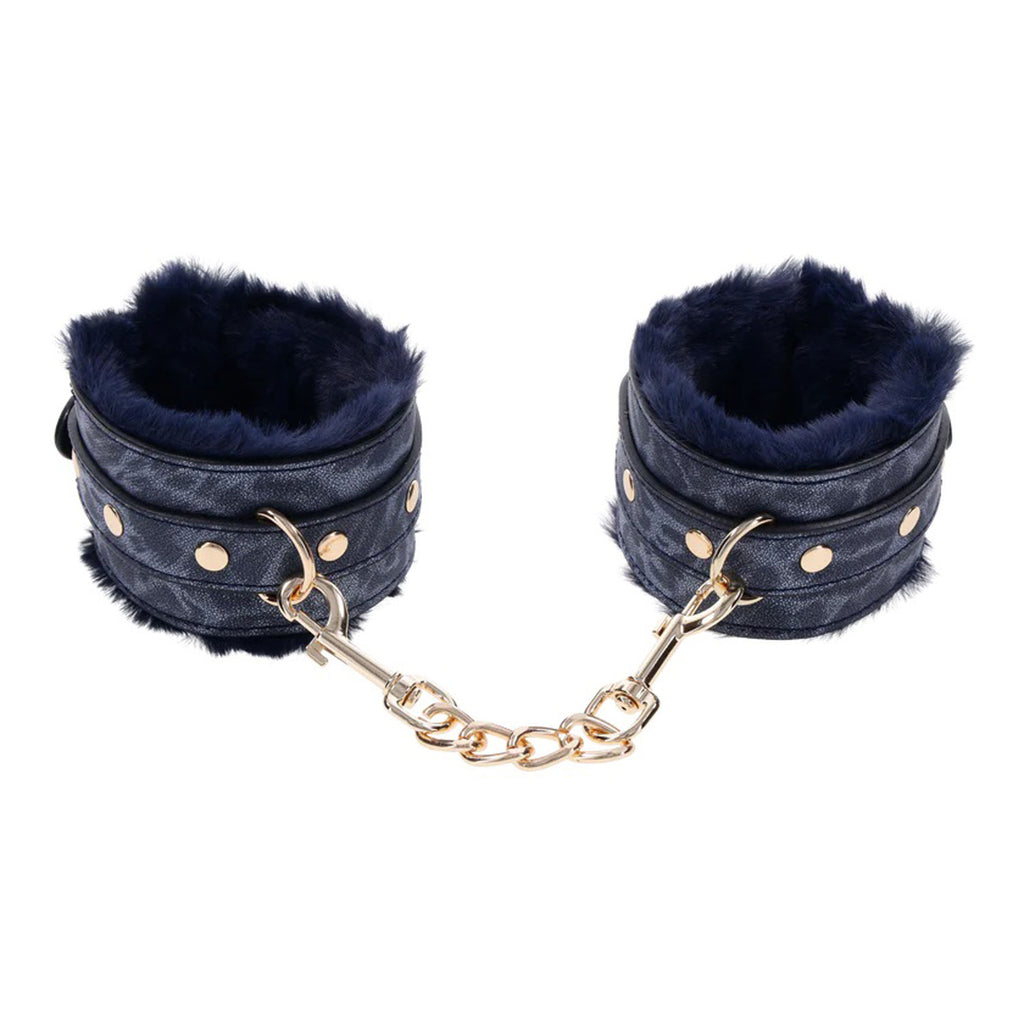 Cougar Fur Handcuffs by Sportsheets from LoveMart Co.