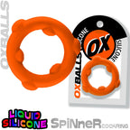 Spinner Single Silicone Ring - Silicone by Oxballs from LoveMart Co.