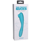 This Product Sucks Sucking Clitoral Stimulator w/ Bendable G-Spot Vibe by Doc Johnson from LoveMart Co.