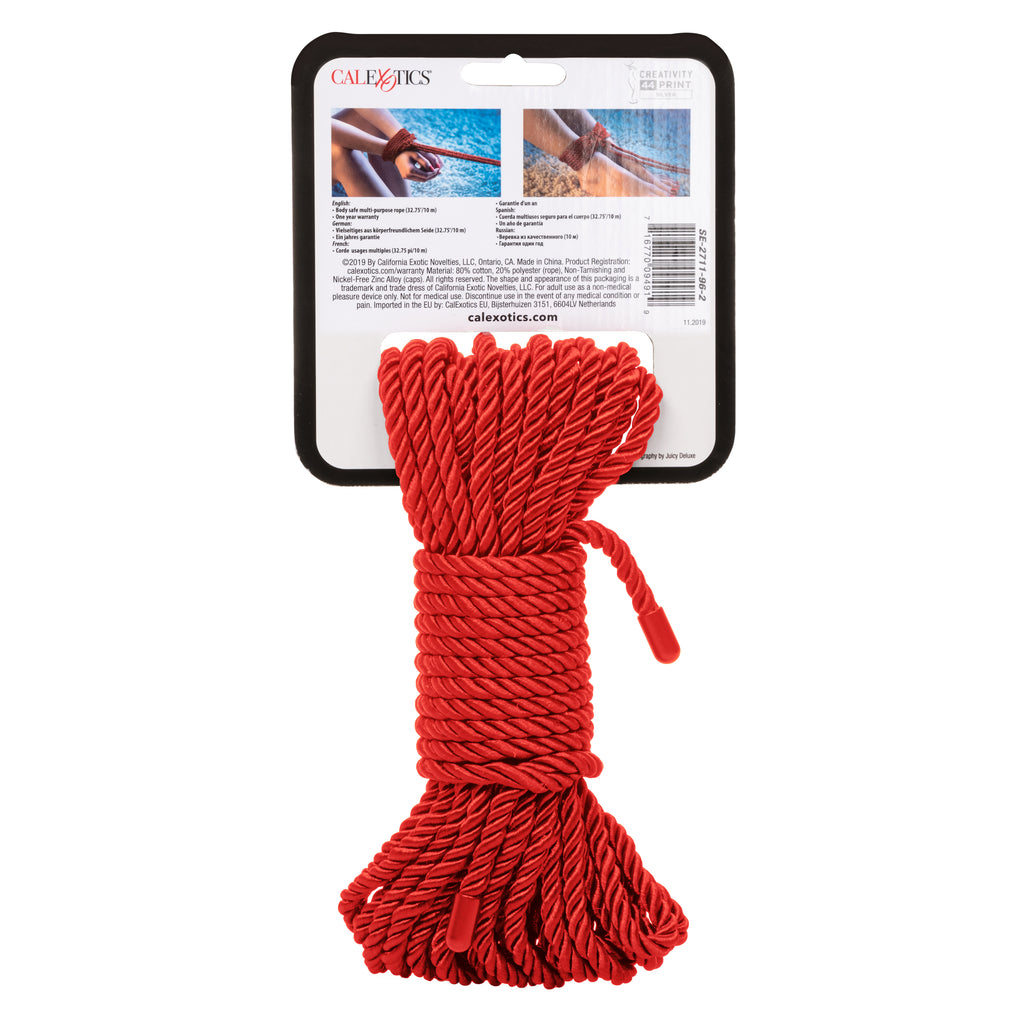 Scandal BDSM Rope 32.75ft/ 10m by CalExotics from LoveMart Co.