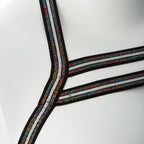 Gender Fluid Silver Lining Harness - Large/xxlarge - Multi-Color by Voodoo Toys from LoveMart Co.