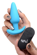21x Silicone Butt Plug With Remote by XR Brands from LoveMart Co.