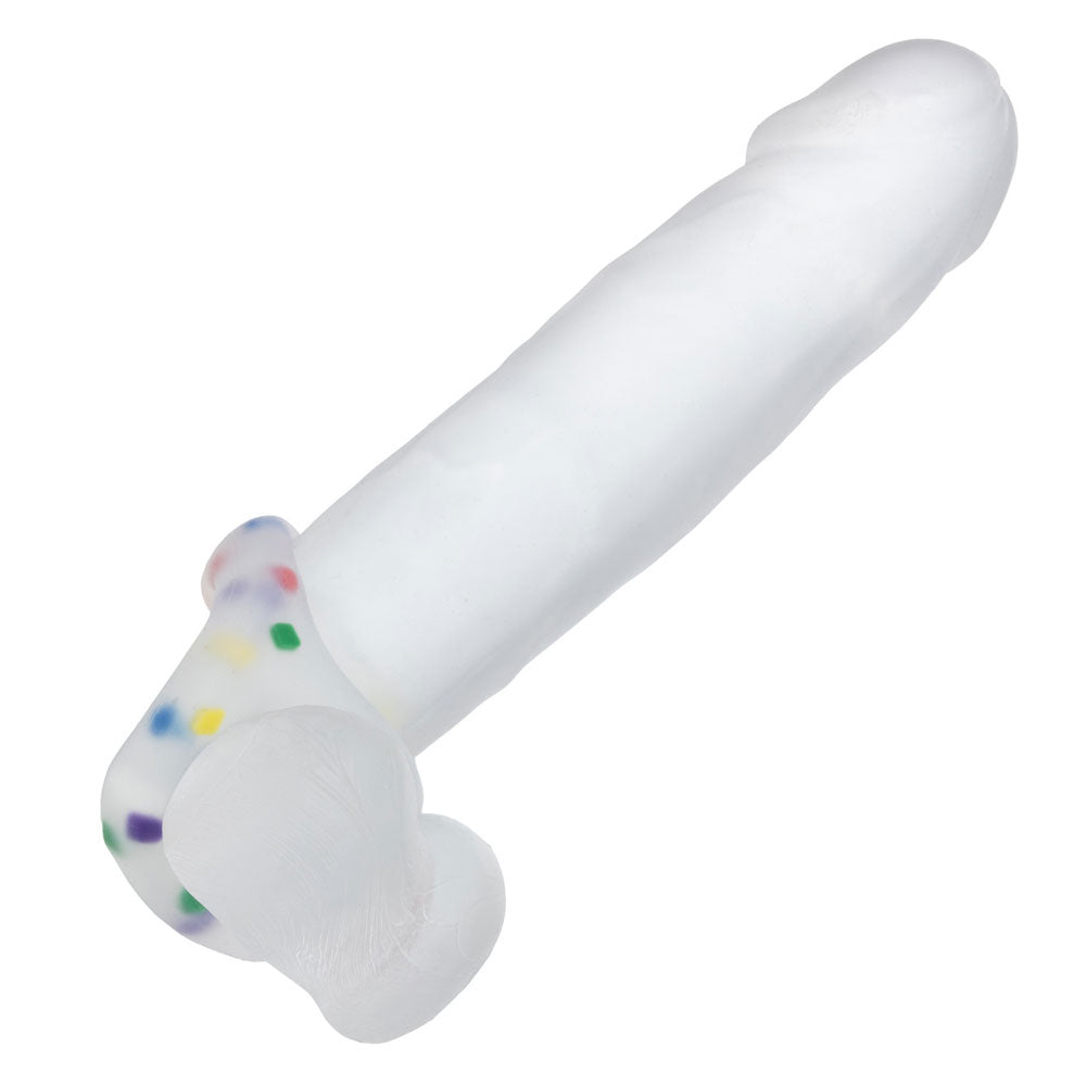 Alpha Liquid Silicone Dual Party Ring by CalExotics from LoveMart Co.