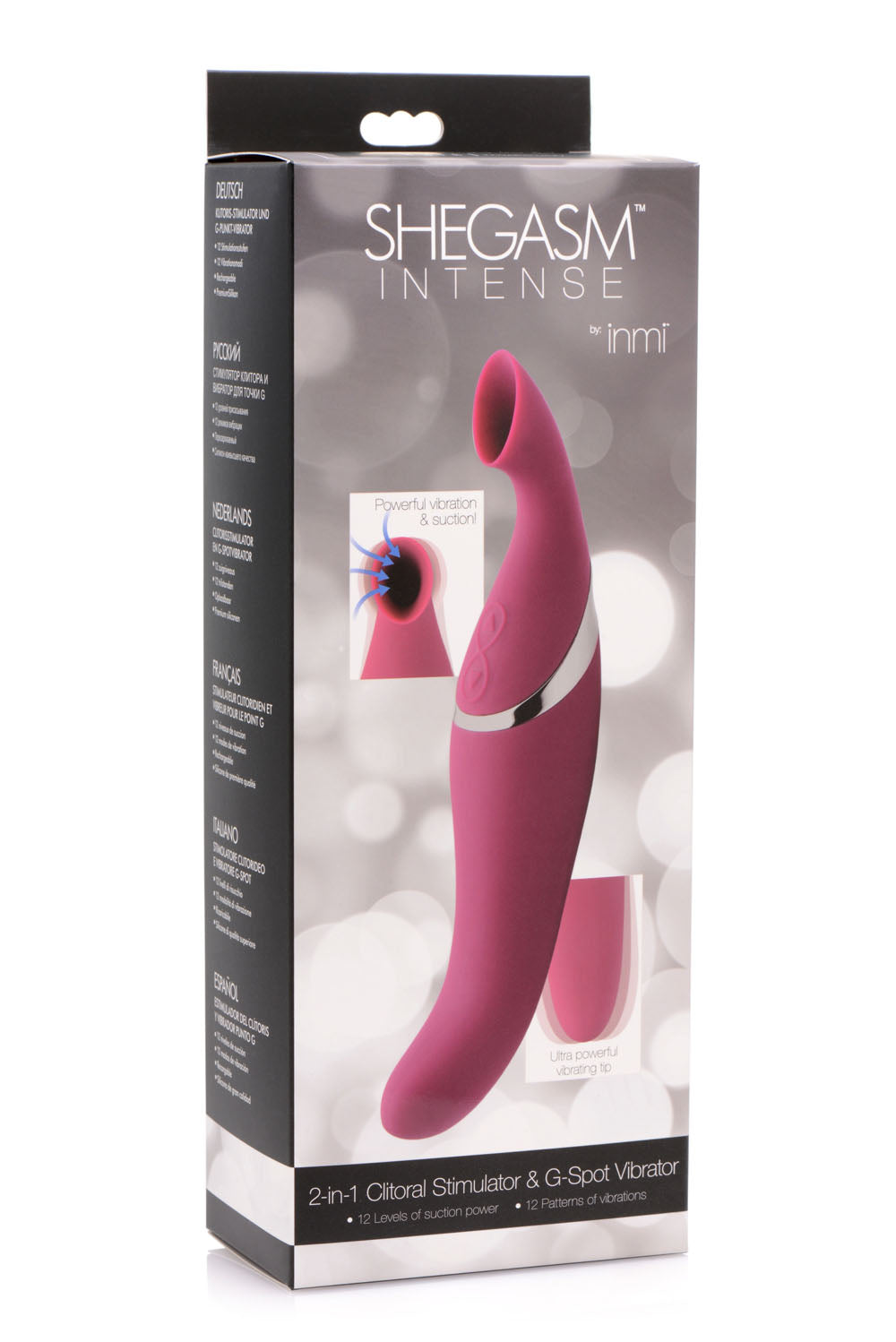 Shegasm Intense 2 in 1 Clit Stimulator by XR Brands from LoveMart Co.