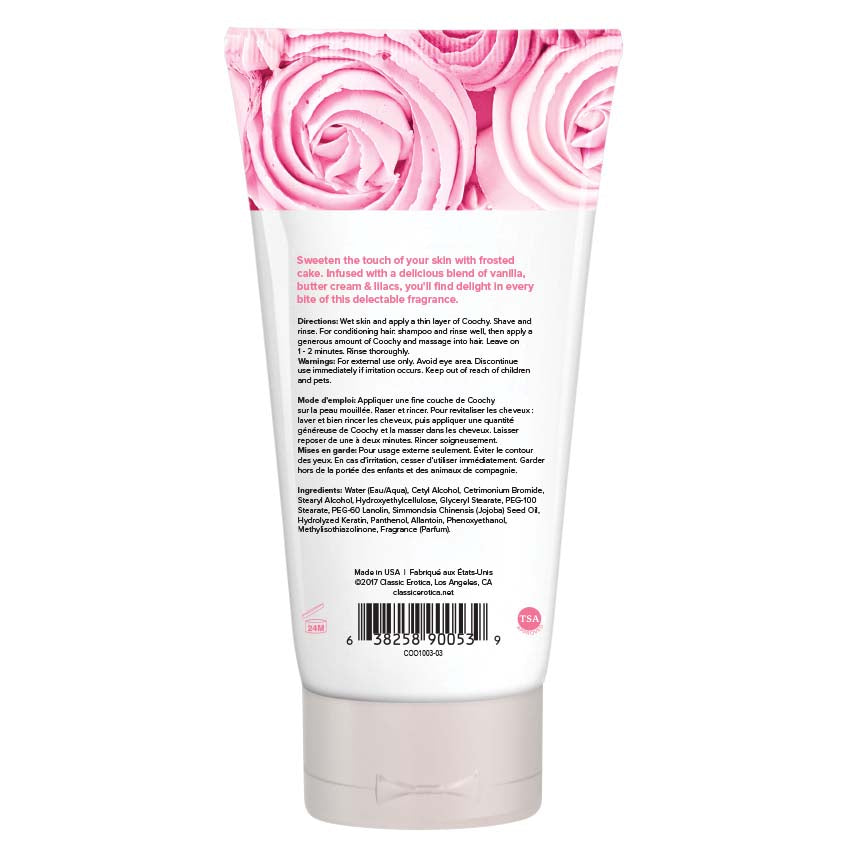 Coochy Shave - Frosted Cake - 3.4 Oz by Classic Brands from LoveMart Co.
