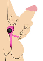 Bang - Silicone Cock Ring and Bullet With Remote Control by XR Brands from LoveMart Co.
