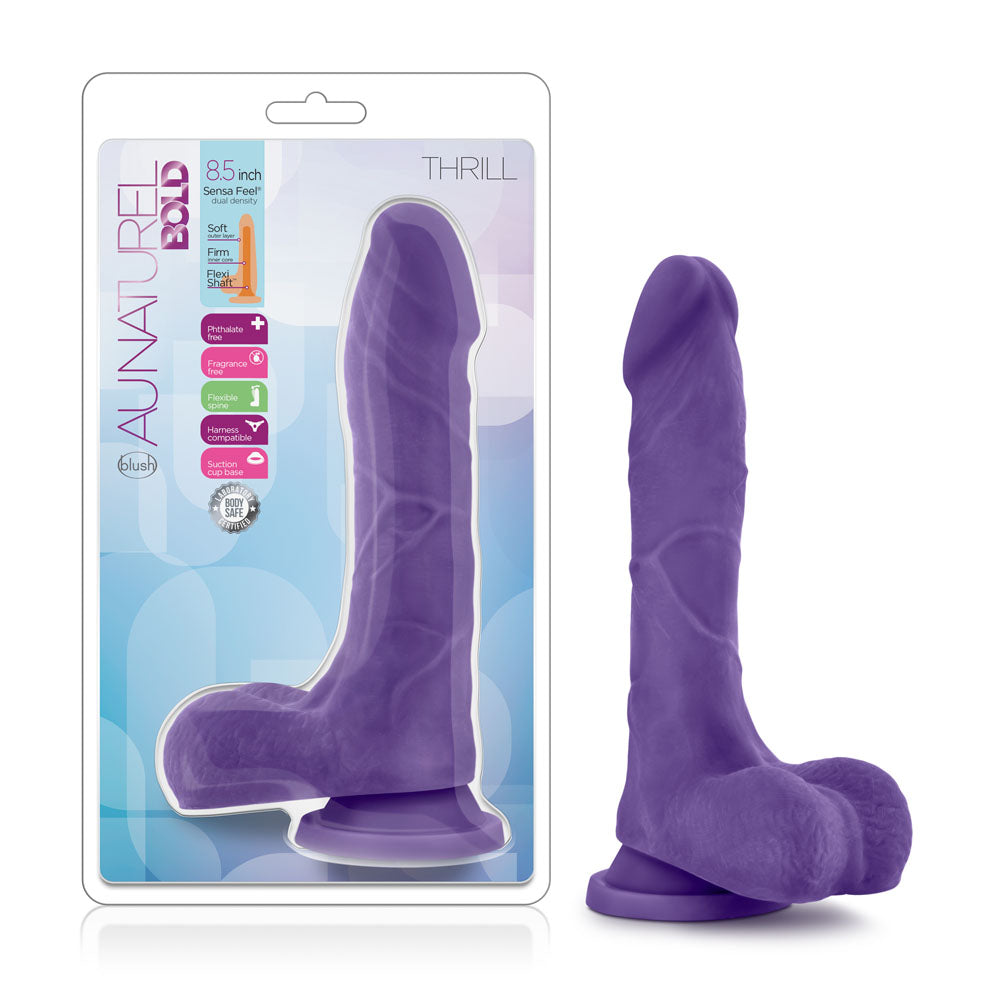 Au Natural - Bold - Thrill - 8.5 Inch Dildo by Blush from LoveMart Co.