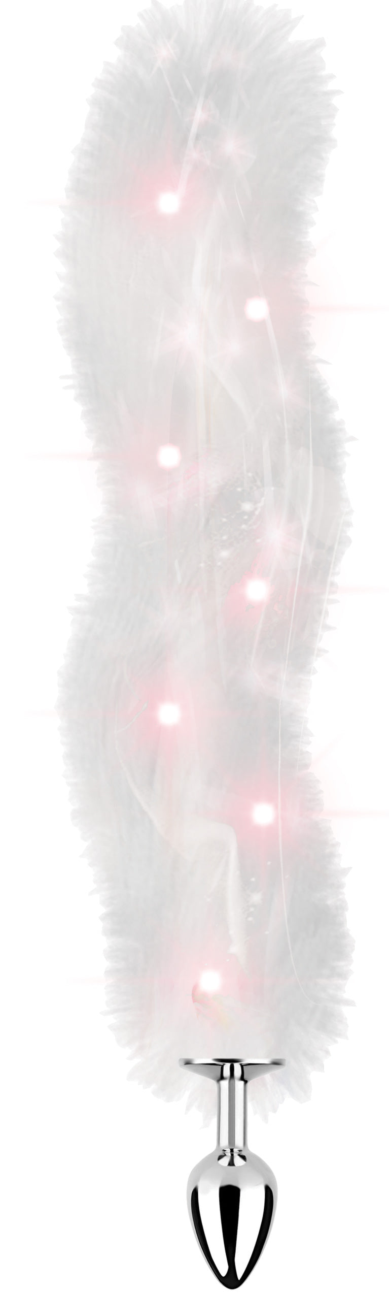 Foxy Tail - Light Up Faux Fur Butt Plug - Plug by Hott Products from LoveMart Co.