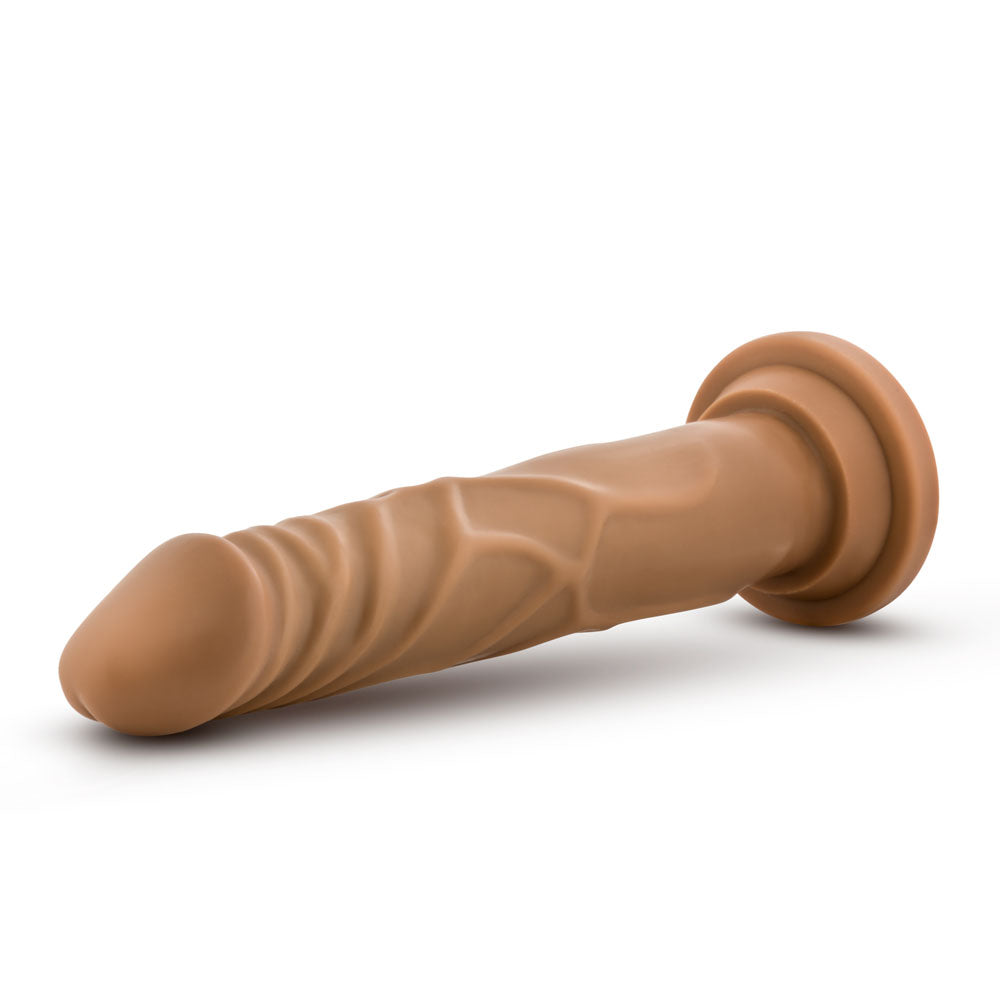Dr. Skin - Realistic Cock - Basic 7.5 - Mocha by Blush from LoveMart Co.