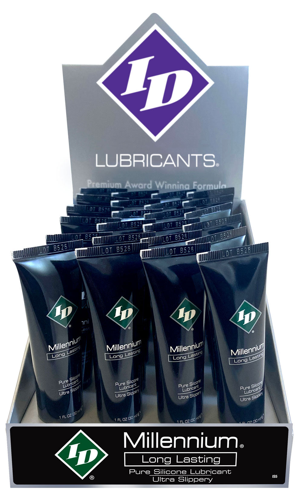 Millennium Display 24ct - 1 Fl Oz Tubes by ID - Lubricants from LoveMart Co.