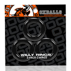 Willy Rings 3-Pack Cockrings by Oxballs from LoveMart Co.