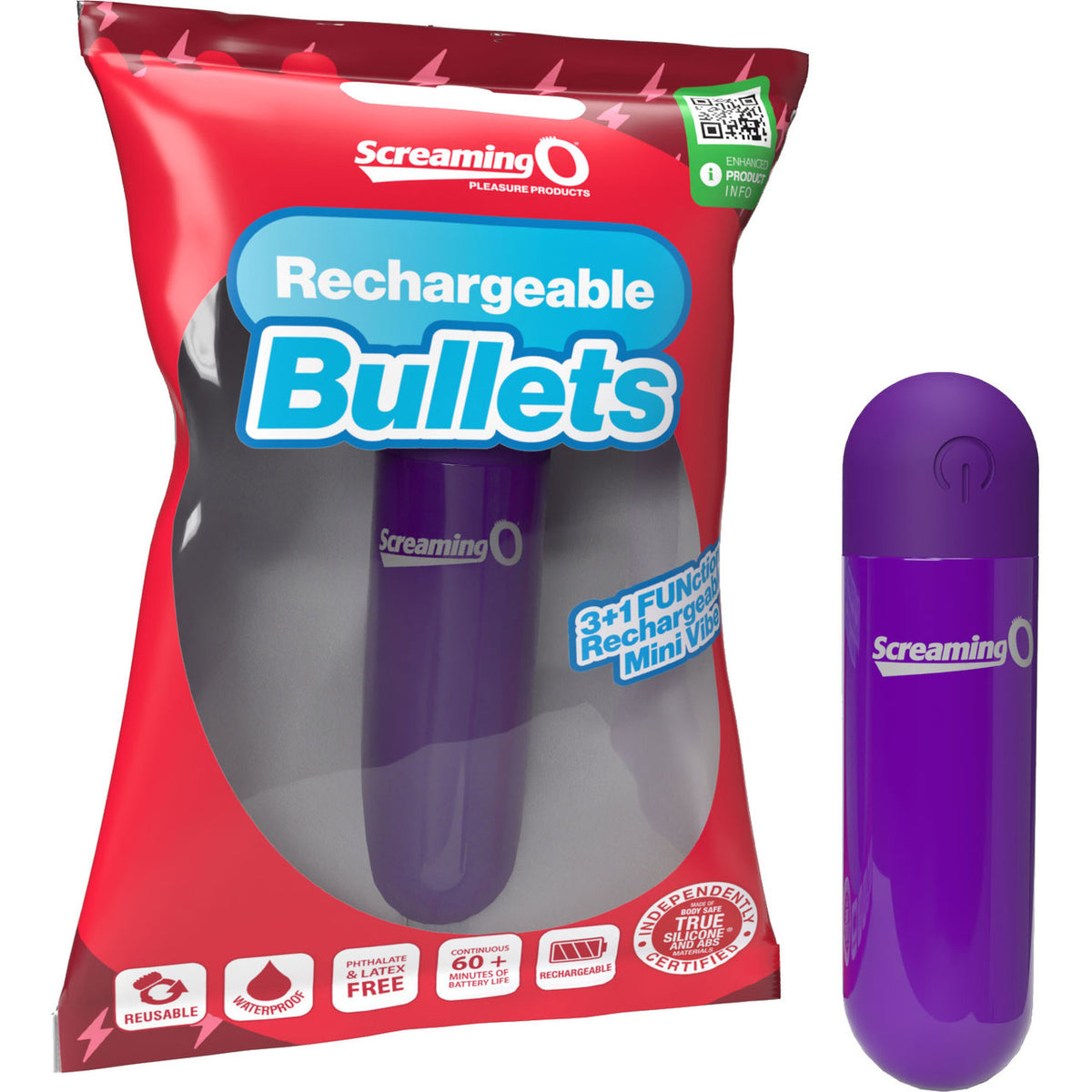 Screaming O Rechargeable Bullets by Screaming O from LoveMart Co.