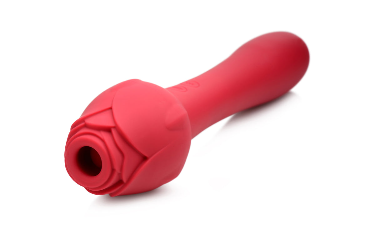 Bloomgasm - Sweet Heart Rose 5x Suction Rose and 10x Vibrator by XR Brands from LoveMart Co.