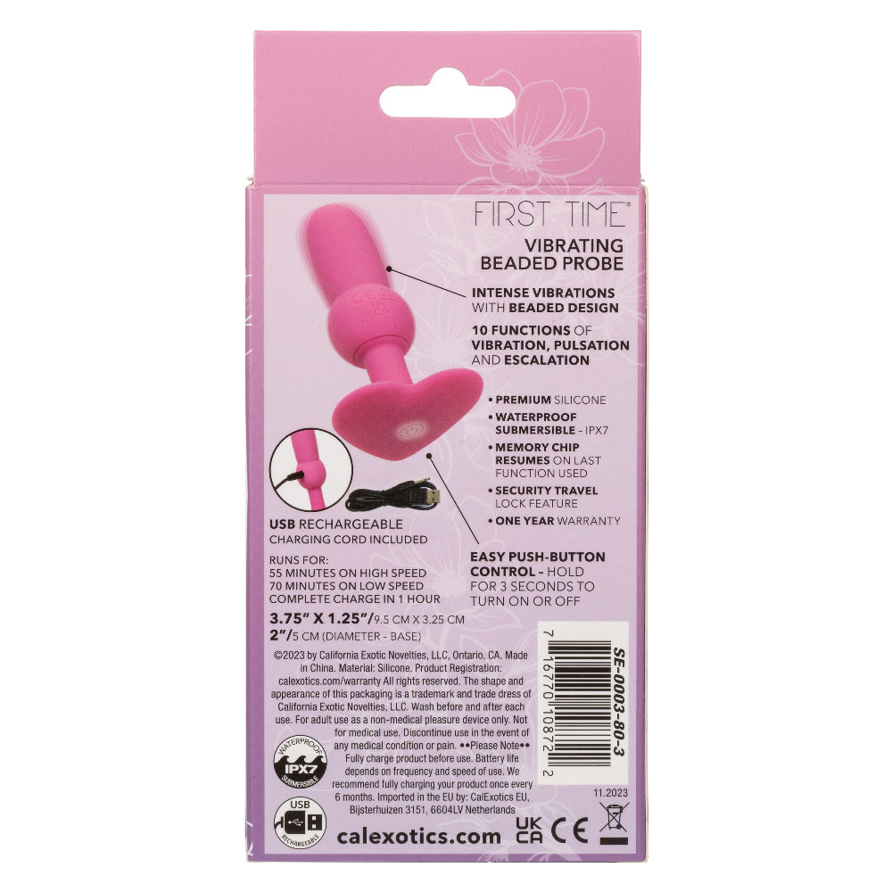 First Time Vibrating Beaded Probe by CalExotics from LoveMart Co.