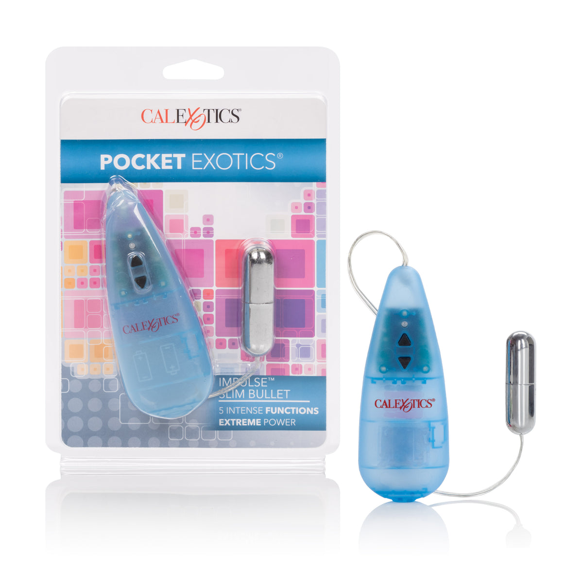 Pocket Exotics Impulse Slim Bullet by CalExotics from LoveMart Co.
