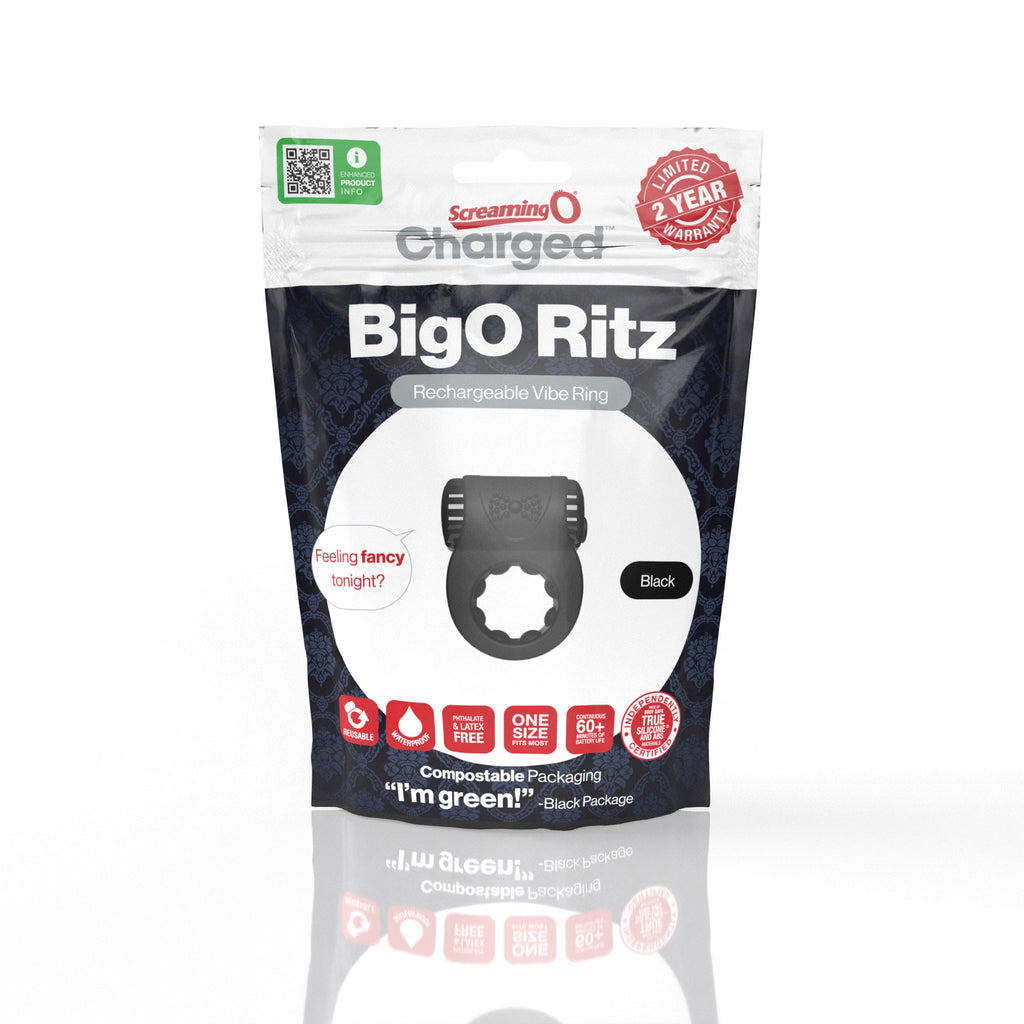 Screaming O - Big O Ritz Rechargeable Vibe Ring by Screaming O from LoveMart Co.