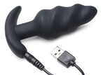 21x Silicone Swirl Plug With Remote by XR Brands from LoveMart Co.