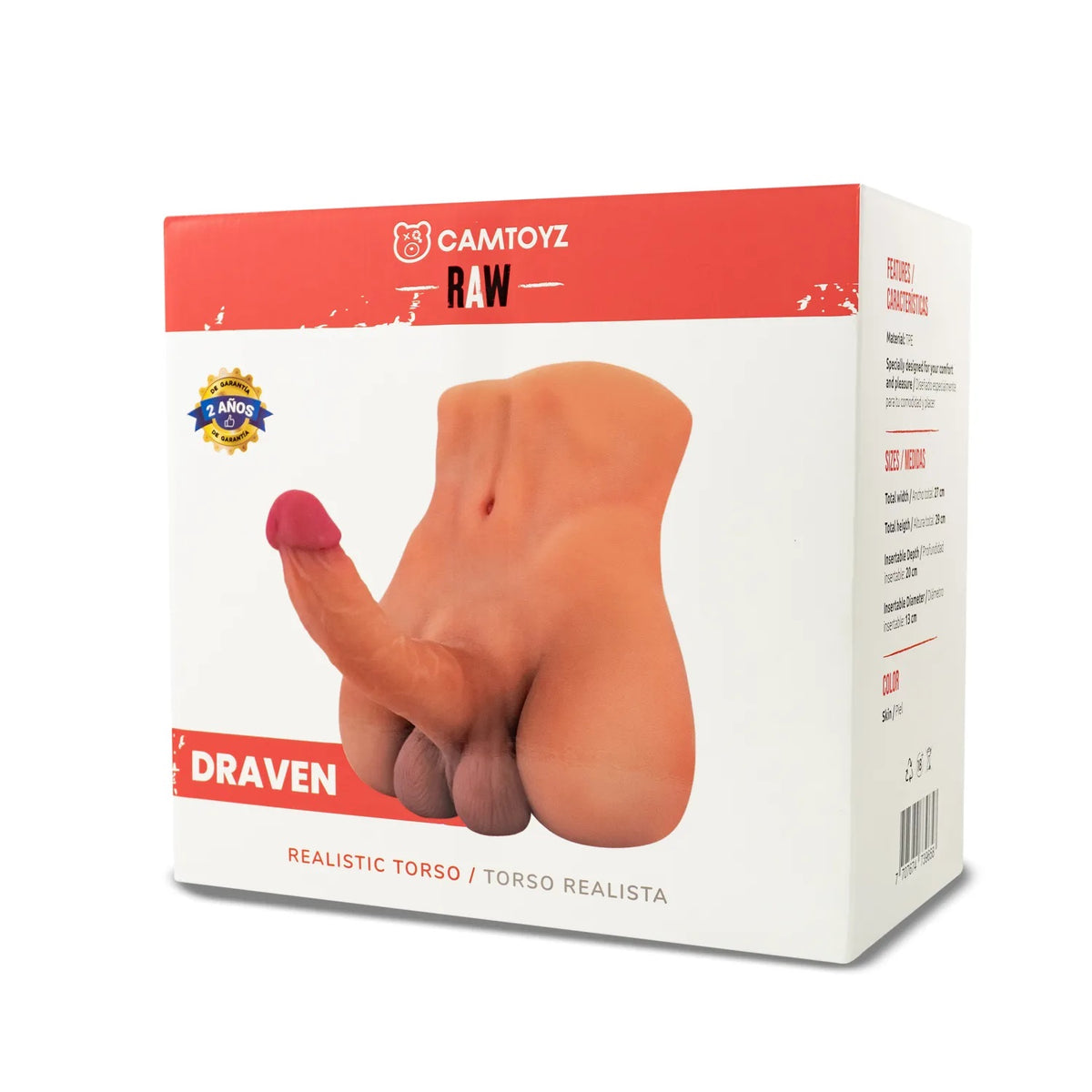 Raw Realistic Torso Draven by Camtoyz from LoveMart Co.