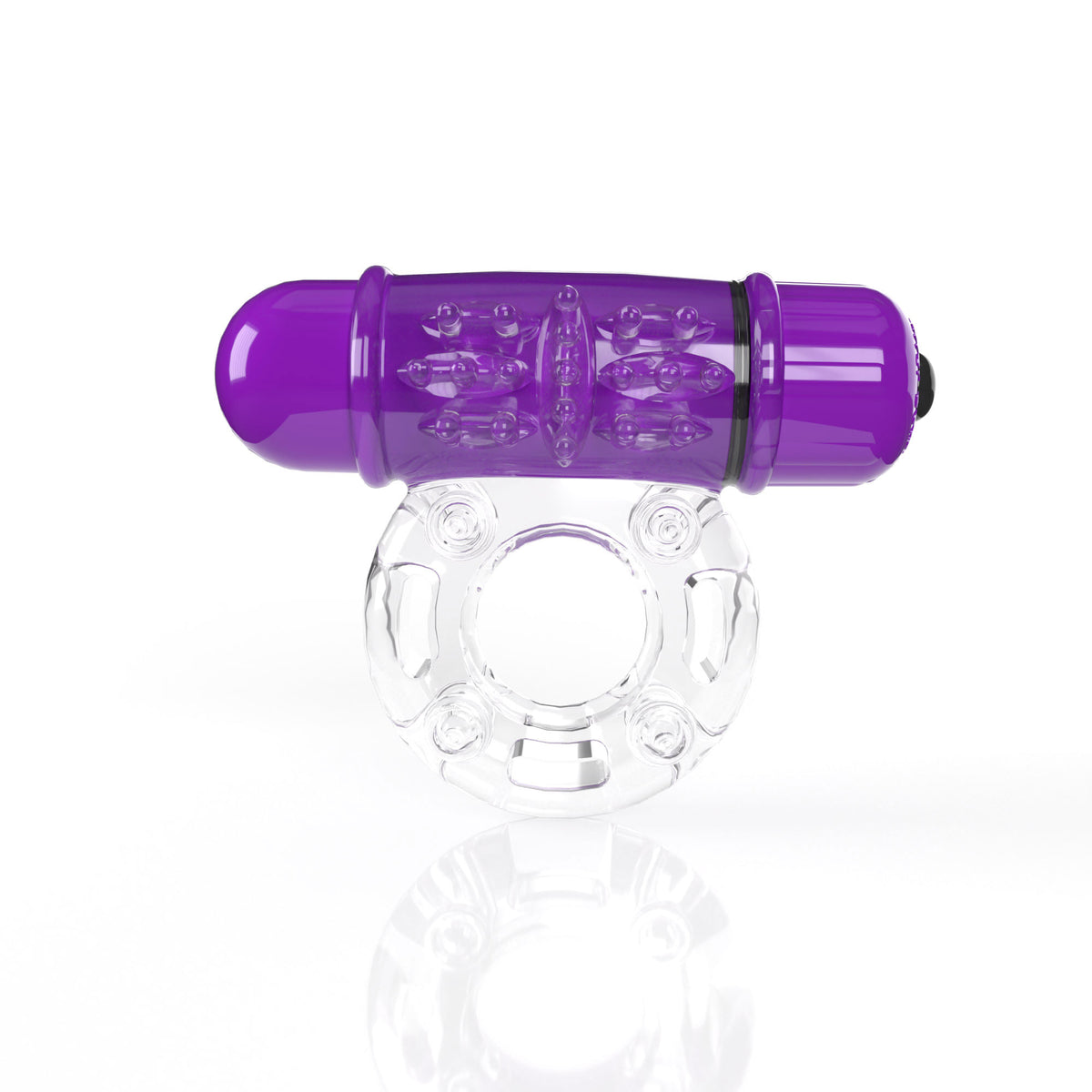Screaming O 4b - Owow Super Powered Vibrating Ring - Grape by Screaming O from LoveMart Co.
