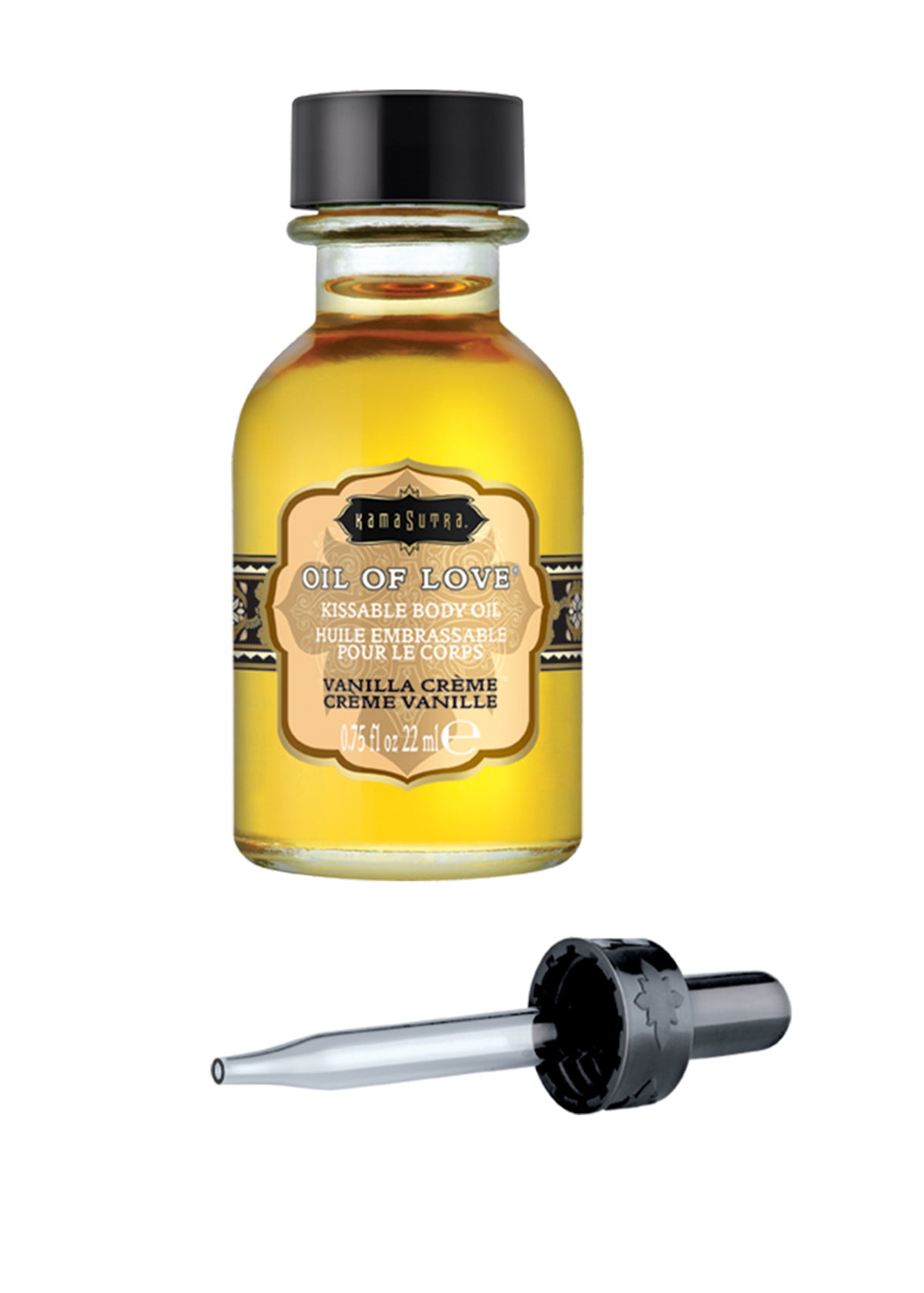 Oil of Love - Vanilla Creme - 0.75 Fl. Oz. / 22 ml by Kama Sutra from LoveMart Co.