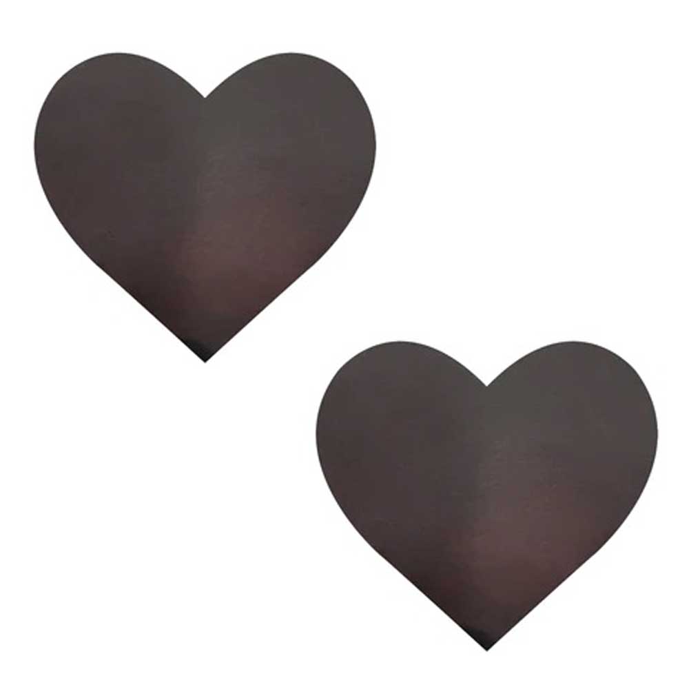 Neon Pinky Tink Temperature Reactive Heart Nipple Cover Pasties by Neva Nude from LoveMart Co.