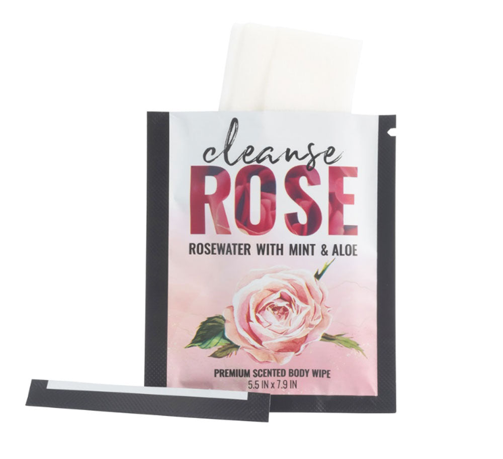 Alchemy Cleanse Rosewater Body Wipes 16 Ct by Alchemy from LoveMart Co.