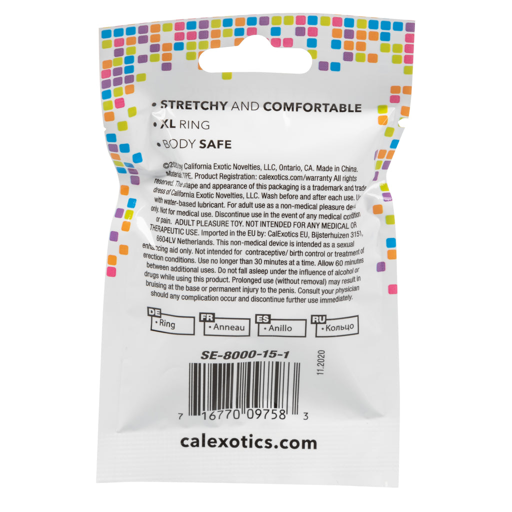 Foil Pack X-Large Ring by CalExotics from LoveMart Co.