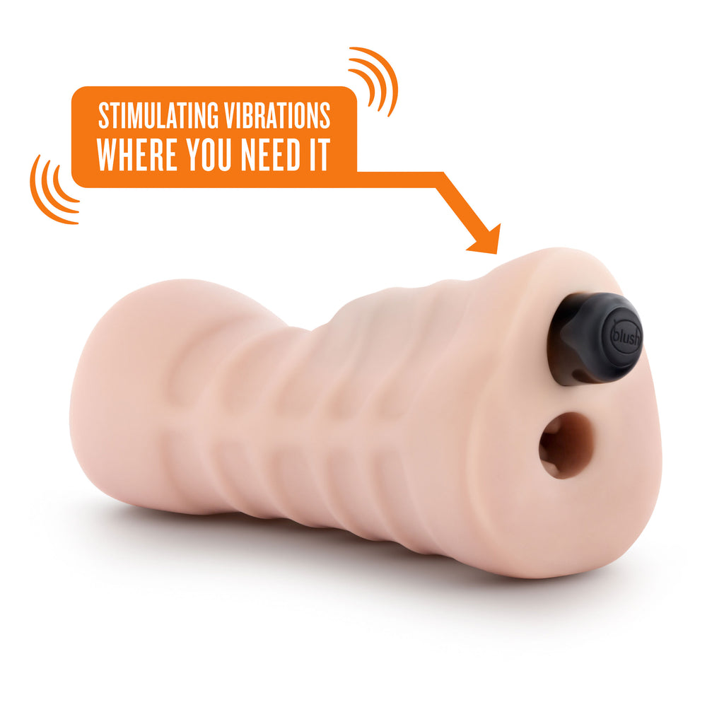 Enlust - Ayumi - Vibrating Stroker by Blush from LoveMart Co.