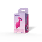 Gemma Purple Gem Silicone Plug - Medium by Viben from LoveMart Co.