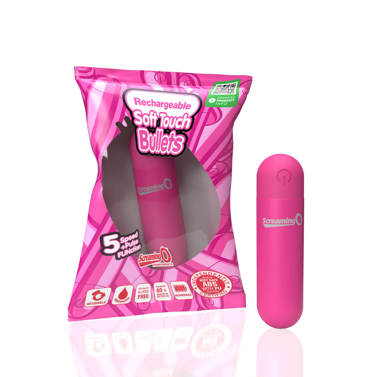 Screaming O Soft Touch Rechargeable Bullet by Screaming O from LoveMart Co.
