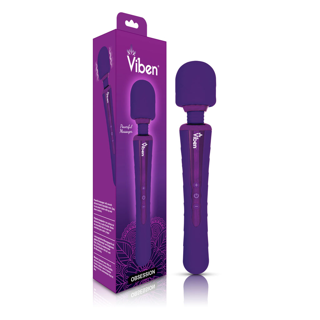 Obsession Wand Massager - Violet by Viben from LoveMart Co.