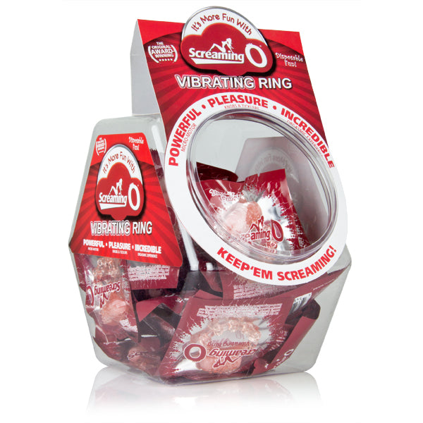 The Screaming O Vibrating Ring - 48 Piece Fishbowl by Screaming O from LoveMart Co.