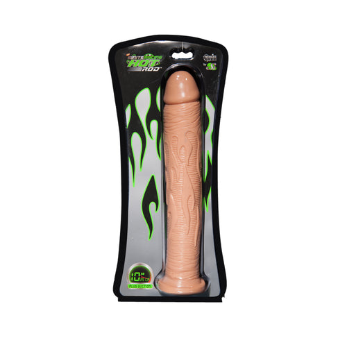 10" Hot Rod W/suction - Flesh by SI Novelties from LoveMart Co.
