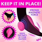 Silicone Panty Vibe With Digital Remote by XR Brands from LoveMart Co.