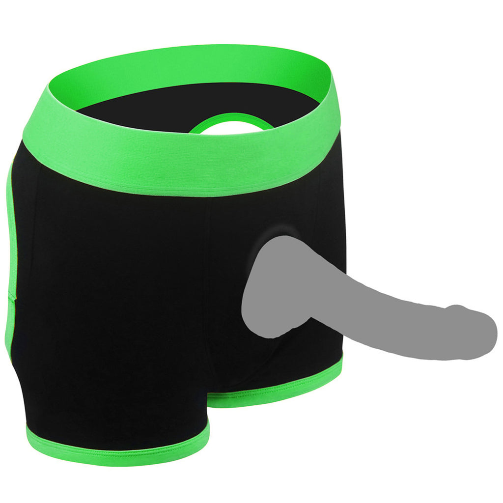 Strap-on /green Boxers - Xl/xxl by Viben from LoveMart Co.