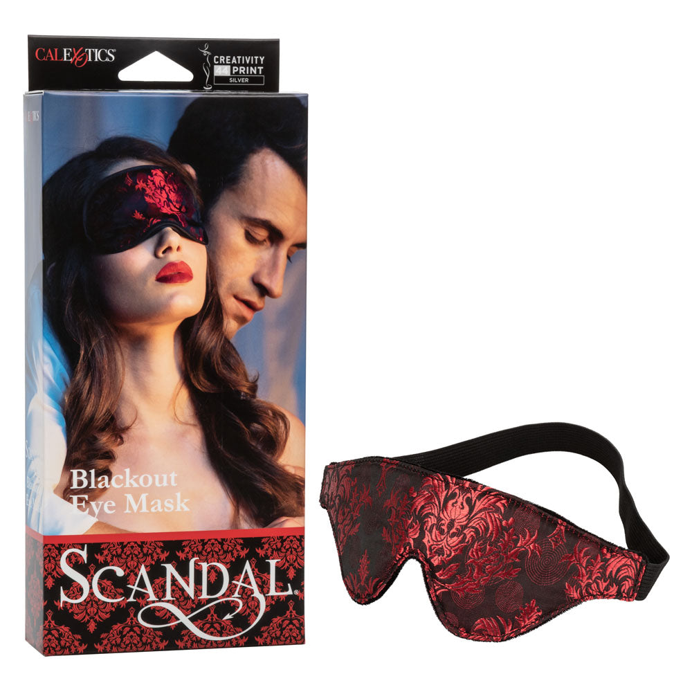 Scandal Blackout Eye Mask by CalExotics from LoveMart Co.