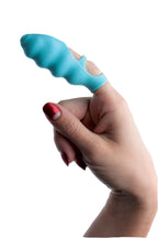 Ripples Finger Bang-Her Vibe - Teal by XR Brands from LoveMart Co.
