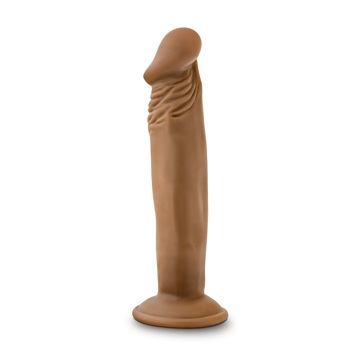 Dr. Skin - Dr. Small - 6 Inch Dildo - Mocha by Blush from LoveMart Co.