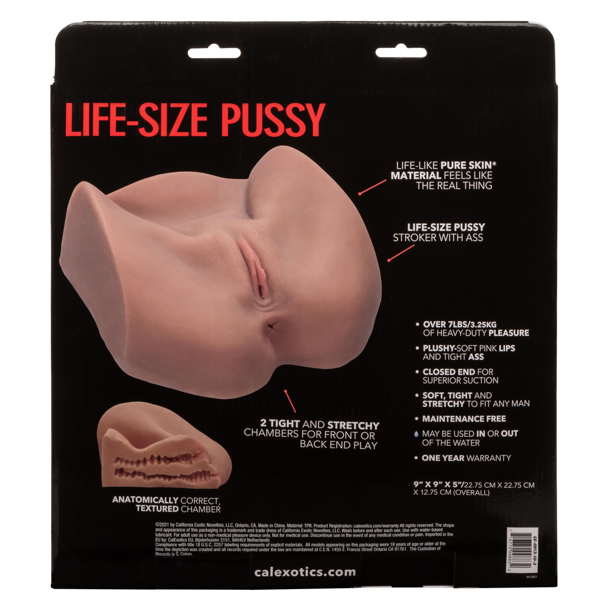 Stroke It Life-Size Pussy by CalExotics from LoveMart Co.
