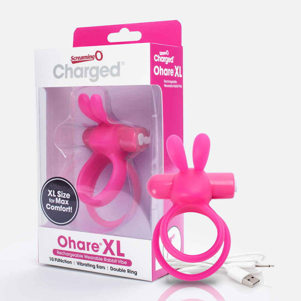 Charged Ohare XL Wearable Rabbit Vibe - 6 Count Box by Screaming O from LoveMart Co.