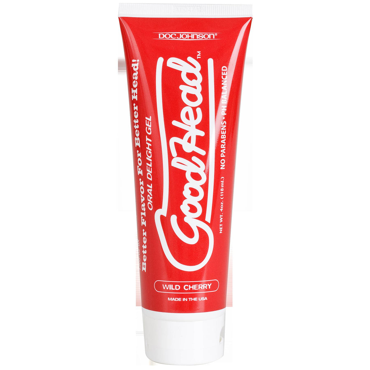 Good Head Oral Delight Gel 4 Oz - Wild Cherry by Doc Johnson from LoveMart Co.