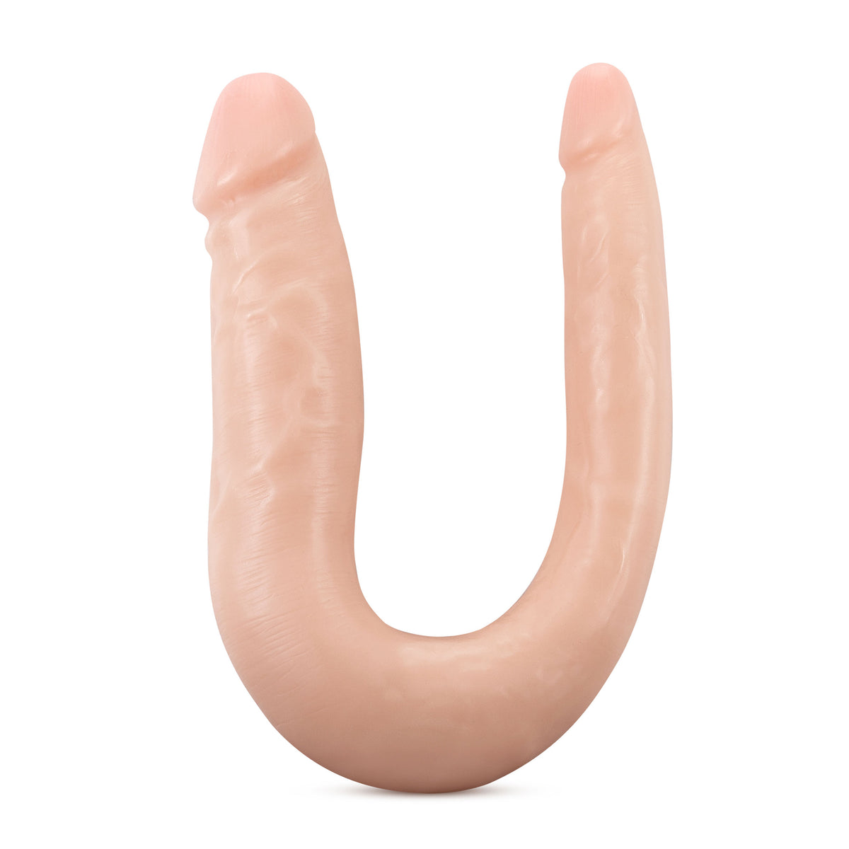 Dr. Skin Silicone - Dr. Double - 12 Inch Double Dong - Vanilla by Blush from LoveMart Co.