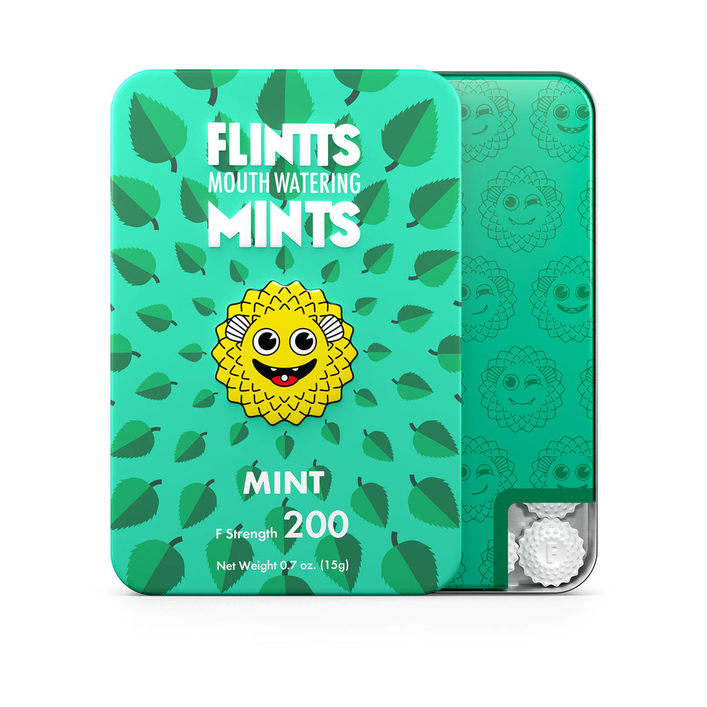 Flintts Mouth Watering Mints - F-Strength 200 by Flintts Mints from LoveMart Co.
